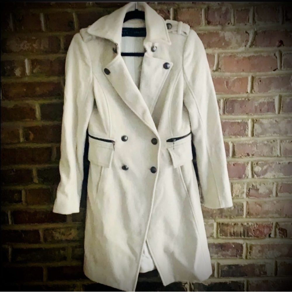 Zara wool blend coat